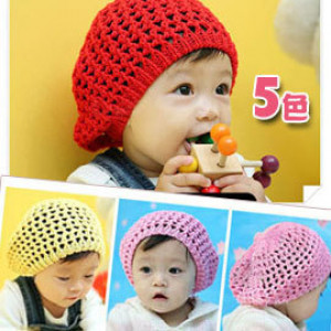 Adults and children are available Oh can be a parent-child hat over the card wow ~ colorful bright handmade wool hat ☆ 5 color ☆
