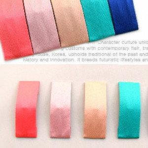 [Children's hair ornaments modeling series] - Korean version - plain ribbon hairpin / children hairpin / children hair ornaments / sea folder / spring clip "1 into the equipment" ☆
