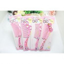 [Dress up a small princess beauty helper] Mummy is a good helper, shape cute, and each comb has a massage to protect the mask, massage combs anti-static children's comb so that the baby fell in love with the whole hair
