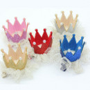 【Styling Children. Adult Hair Accessories Series】 Cute Scarlet Crown Pearl Hairpin / Style Hair Accessories / Fashion Girl Hairpin / Fashion Accessories / Banquet Boutique / Side Clip / Children Hair Accessories / Sea / Clamp