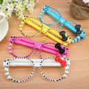 [Child's enlightenment comes from the parents of the heart, so that our baby fun to learn automatically] - sensory stationery series - glasses modeling pen / fun toys / creative stationery