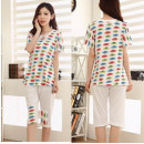 [Summer and summer home. Pajamas 2 with money, big boy fashion mommy exclusive] can also go out to buy a breakfast without imitation, non-toxic and comfortable material, so you make a family, sleep decompression body will breathe