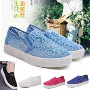 【亲子款透气网鞋子帆布鞋】轻量级春夏舒适网鞋穿起来无负担大童/时尚妈咪休闲鞋/运动懒人鞋/包鞋脚长22-24.5