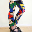 【Four seasons good ride children's cotton milk silk pulley】 beautiful cute cartoon cotton within the pants / autumn and winter trousers / spring and summer within the pants / anti-mosquito trousers 90-145cm