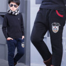 [Children wild quality thickening is not down cashmere warm trousers, a cold get off] personality wild fever thick section does not fall cashmere take trousers / autumn and winter trousers / casual trousers ☆ 110-160