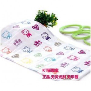 健康不染菌毛巾【多用途,最佳不傷肌膚的4層紗布巾】易洗易乾透氣性加不易發臭優質紗布巾/喂奶巾,當口水巾,擦澡巾,洗臉巾多用途柔軟不傷皮膚