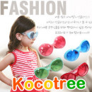 【儿童用品配件系列】防紫外线kocotree 新款糖果色儿童太阳眼镜/宝宝眼镜/造型眼镜/儿童流行配件/时尚精品 5色