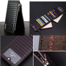 【Bags, small objects, storage, wallet series】 men and women can be used small package long folder, you can when the bag in the bag, wallet long package / boutique fashion / zipper purse