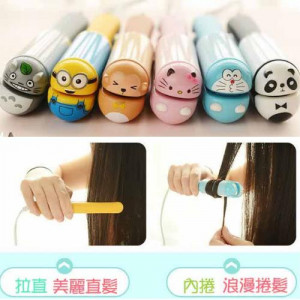 Straight hair curler hair ornaments [hair ornaments modeling series] fashion themselves, adults or babies to curly hair but do not want to perm hair damage, Variety hair to rely on it 