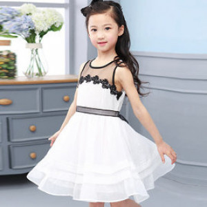[Banquet, wedding banquet. Graduation ceremony. Performance, birthday activities, the best little princess dress style] - summer design section of the official leisure two affordable Princess dress dress / dress / flower girl clothing 100-160
