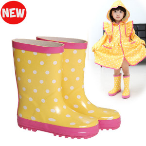 Genuine windproof rain cold rain multi-purpose rain boots [rain gear, rain boots, umbrellas series] genuine cartoon children's raincoats girls baby outdoor windshield children raincoats umbrellas travel essential / windproof shoes